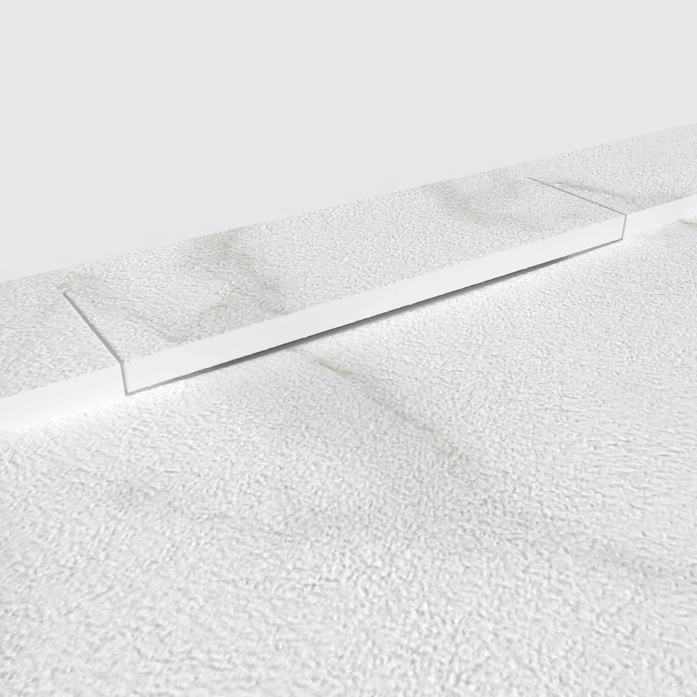 Plato de ducha 3D Plaster efecto mármol ALTARAE - vista detalle de textura