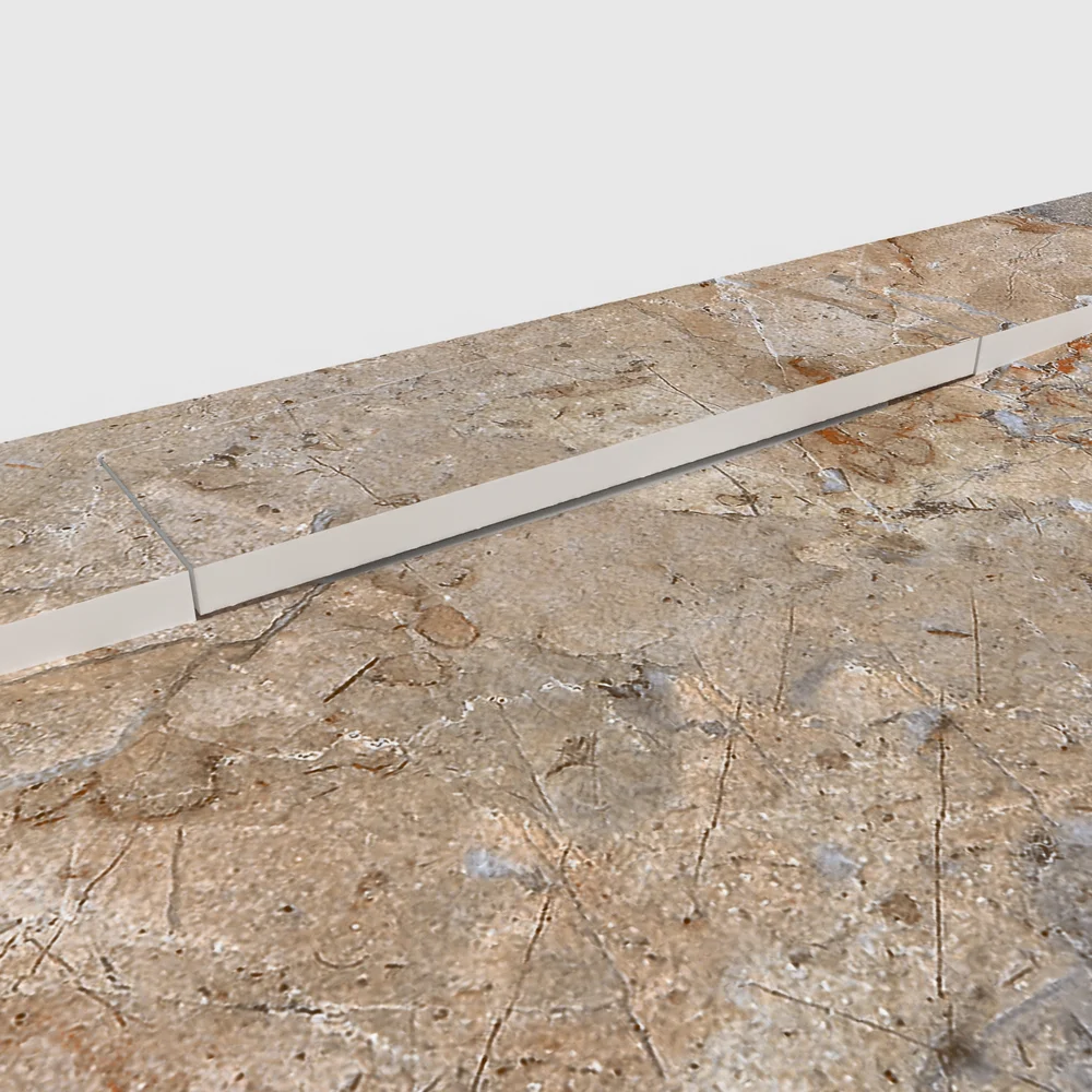 Plato de ducha 3D Plaster efecto mármol AURANTHIA - vista detalle de textura