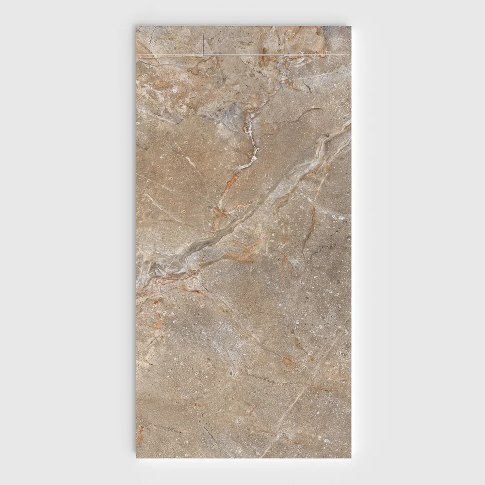 Plato de ducha 3D Plaster efecto mármol AURANTHIA - vista frontal