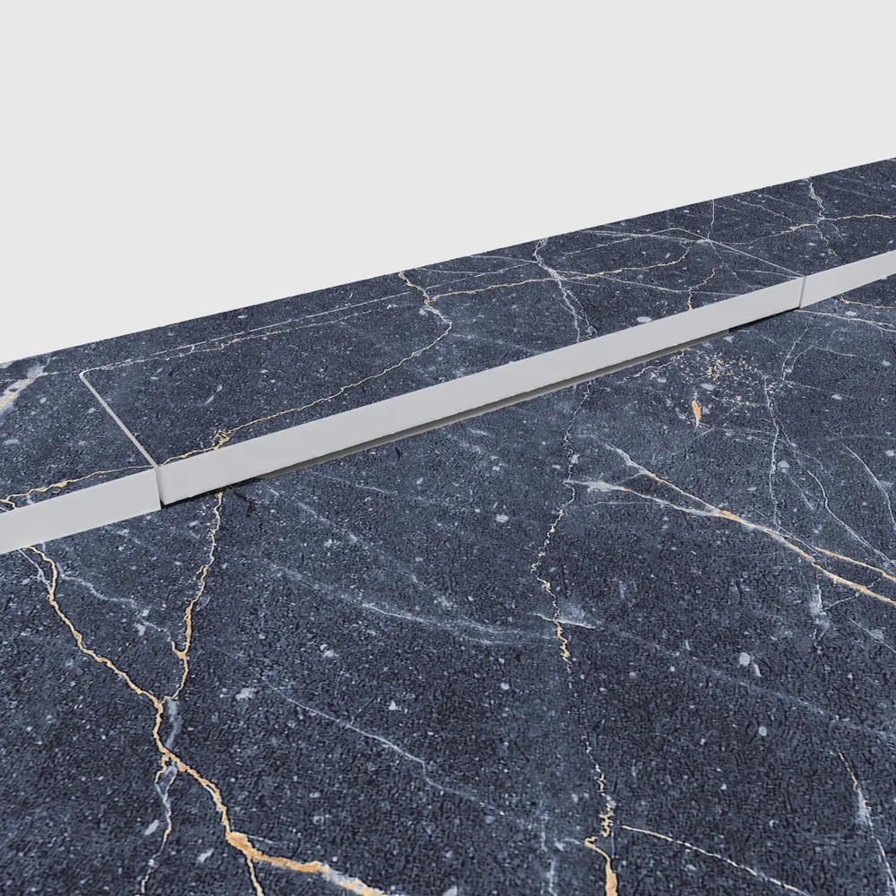 Plato de ducha 3D Plaster efecto mármol BASA - vista detalle de textura