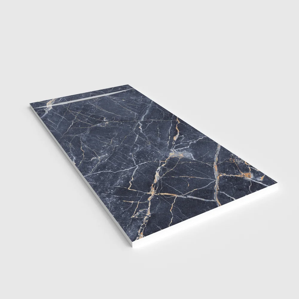 Plato de ducha 3D Plaster efecto mármol BASA - vista en perspectiva