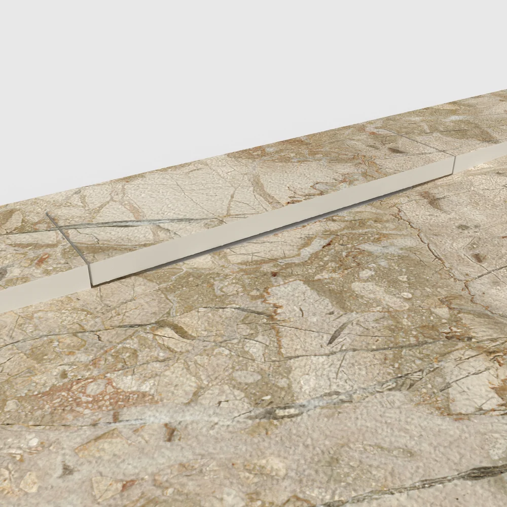 Plato de ducha 3D Plaster efecto mármol CALANTRA - vista detalle de textura