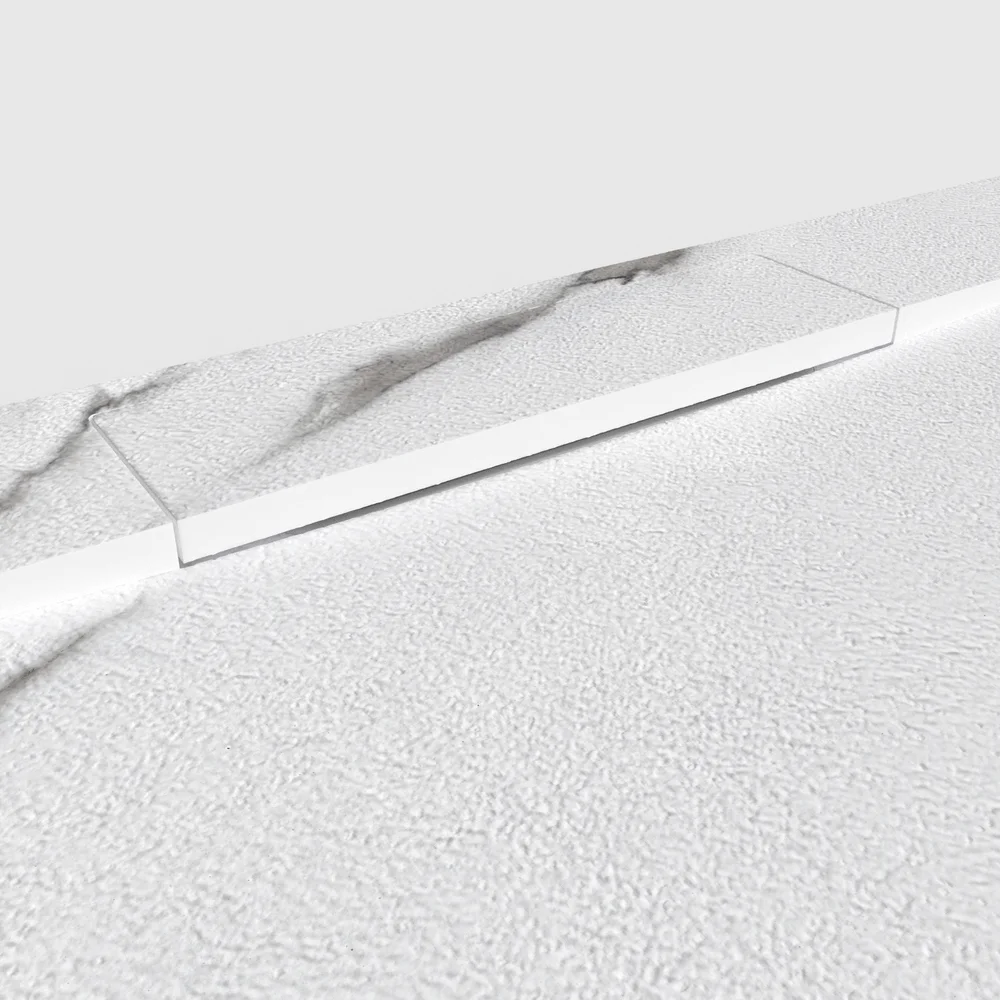 Plato de ducha 3D Plaster efecto mármol ERONTHEA - vista detalle de textura