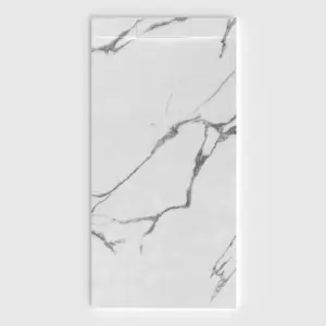 Plato de ducha 3D Plaster efecto mármol ERONTHEA - vista frontal