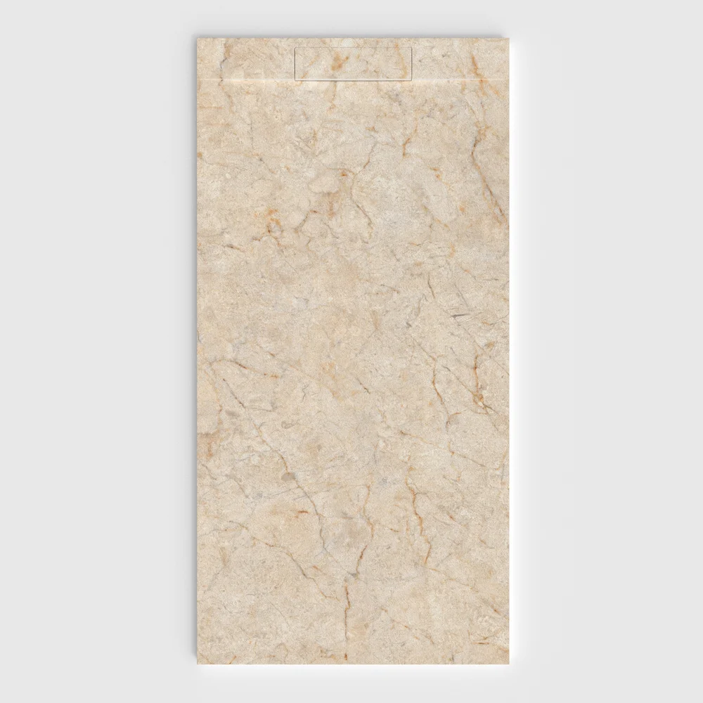 Plato de ducha 3D Plaster efecto mármol GRANITHOS - vista frontal
