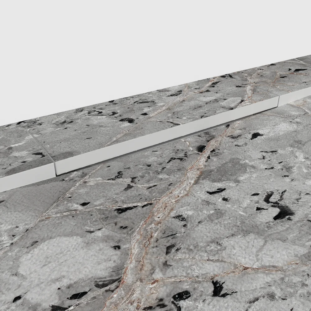 Plato de ducha 3D Plaster efecto mármol Marbelia - detalle de textura