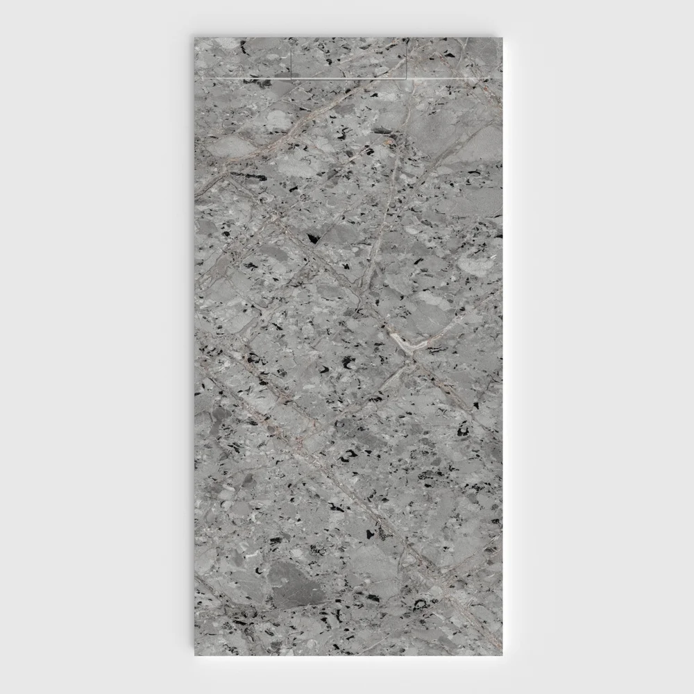 Plato de ducha 3D Plaster efecto mármol Marbelia - vista frontal