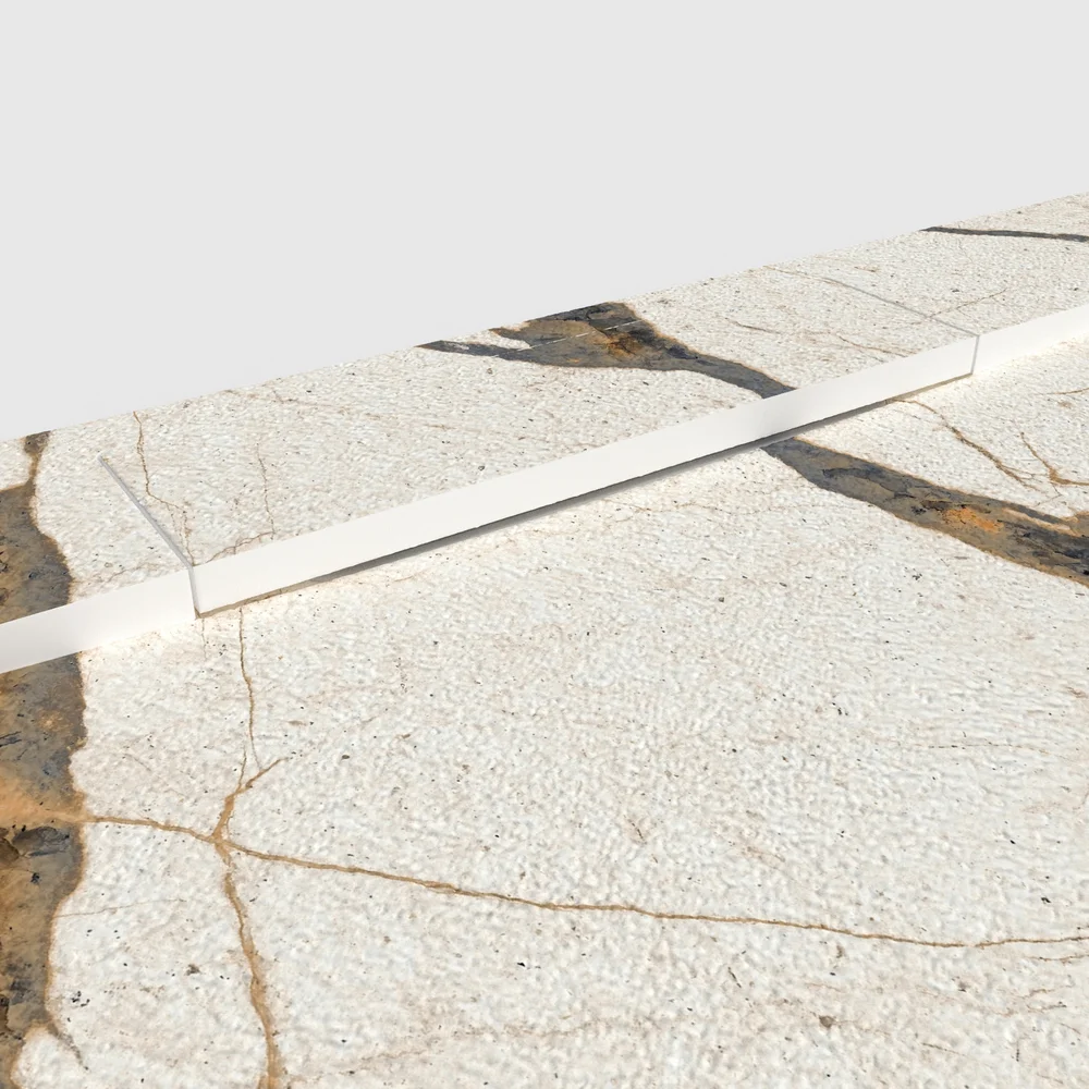 Plato de ducha 3D Plaster efecto mármol Marmezine - detalle de textura