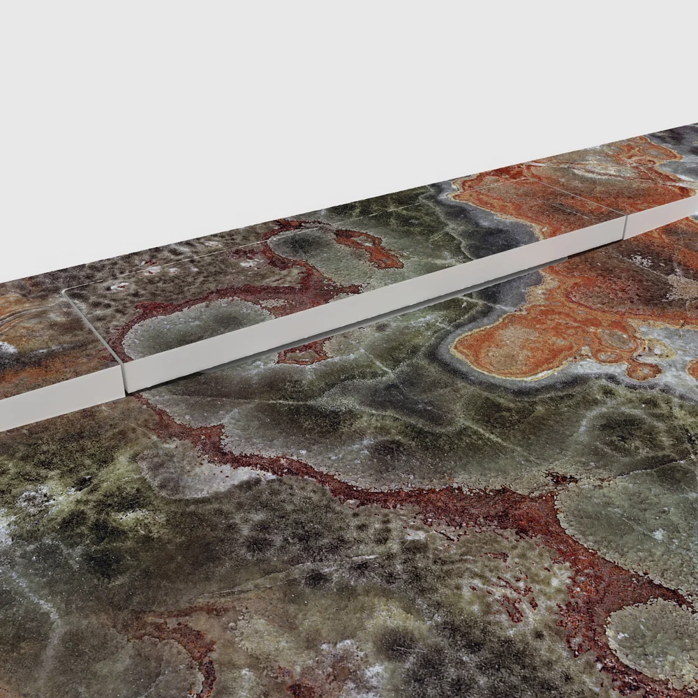 Plato de ducha 3D Plaster efecto mármol Marmoreal - detalle de textura