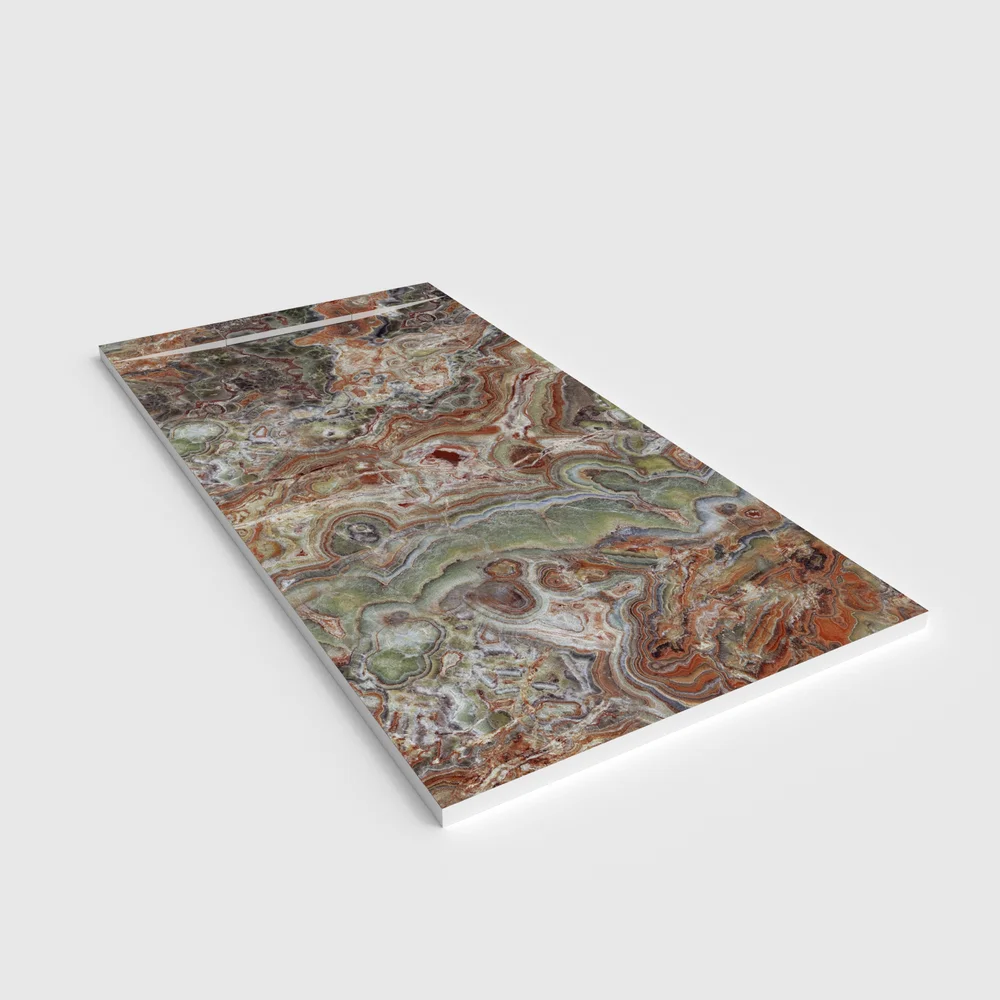Plato de ducha 3D Plaster efecto mármol Marmoreal - vista en perspectiva