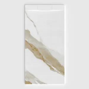 Plato de ducha 3D Plaster efecto mármol Mircalia - vista frontal