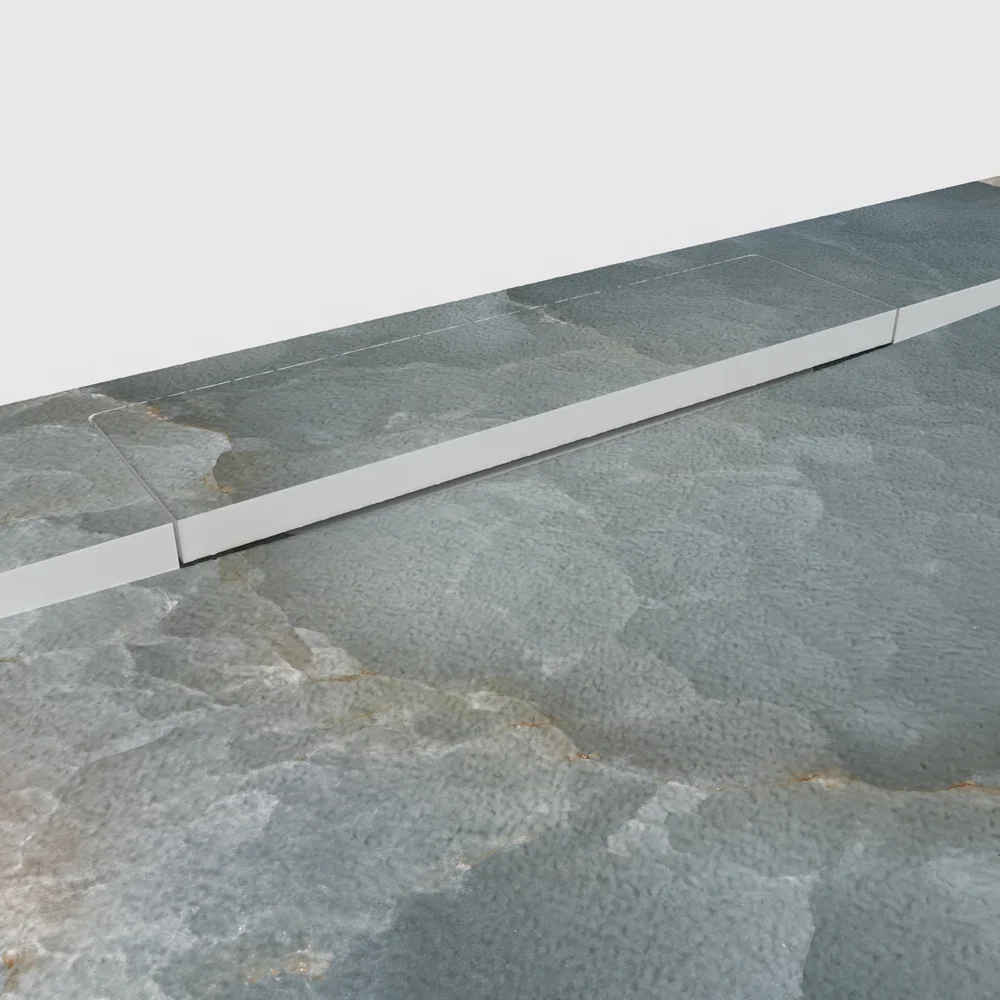 Plato de ducha 3D Plaster efecto mármol Nivianor - detalle de textura