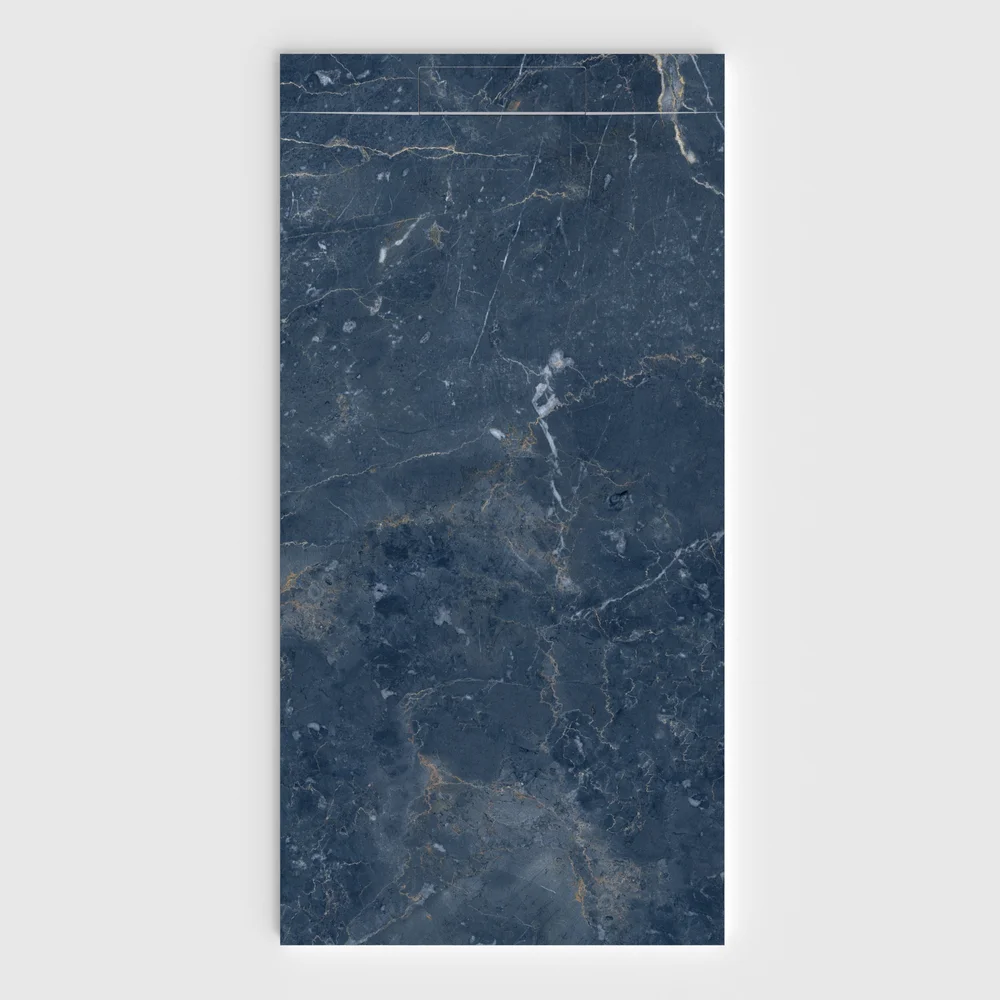 Plato de ducha 3D Plaster efecto mármol Oreade - vista frontal