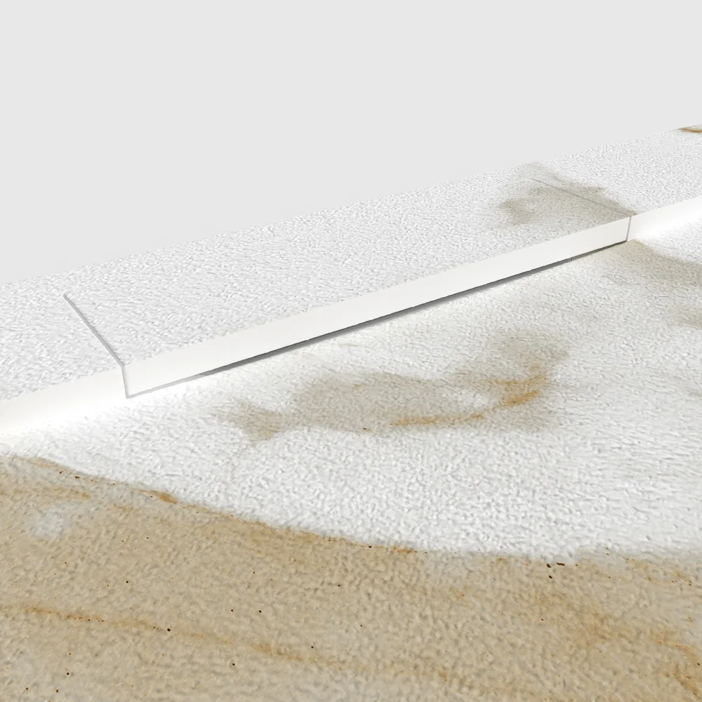 Plato de ducha 3D Plaster efecto mármol Vitralias - detalle de textura