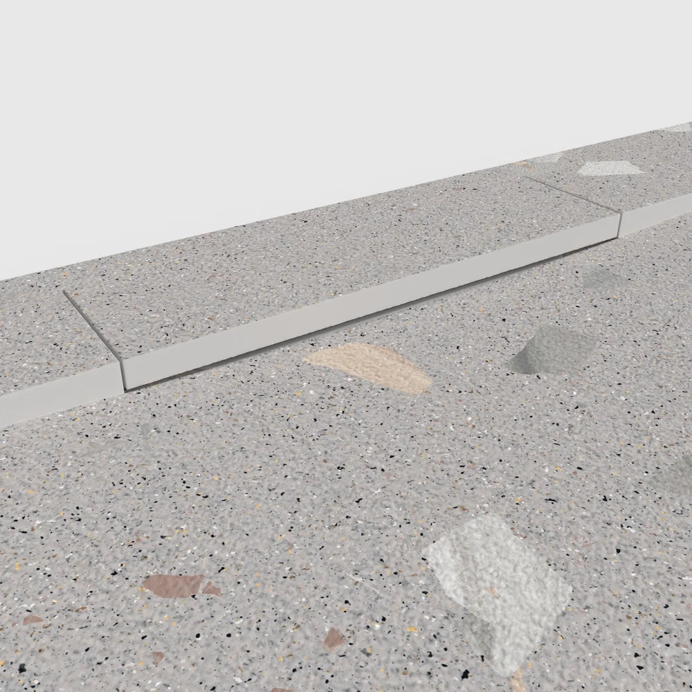 Plato de ducha 3D Plaster efecto terrazo ARCOPIETRO - detalle de textura