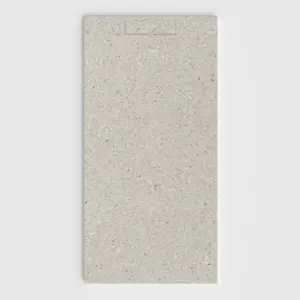 Plato de ducha 3D Plaster efecto terrazo CONCRETE - vista frontal