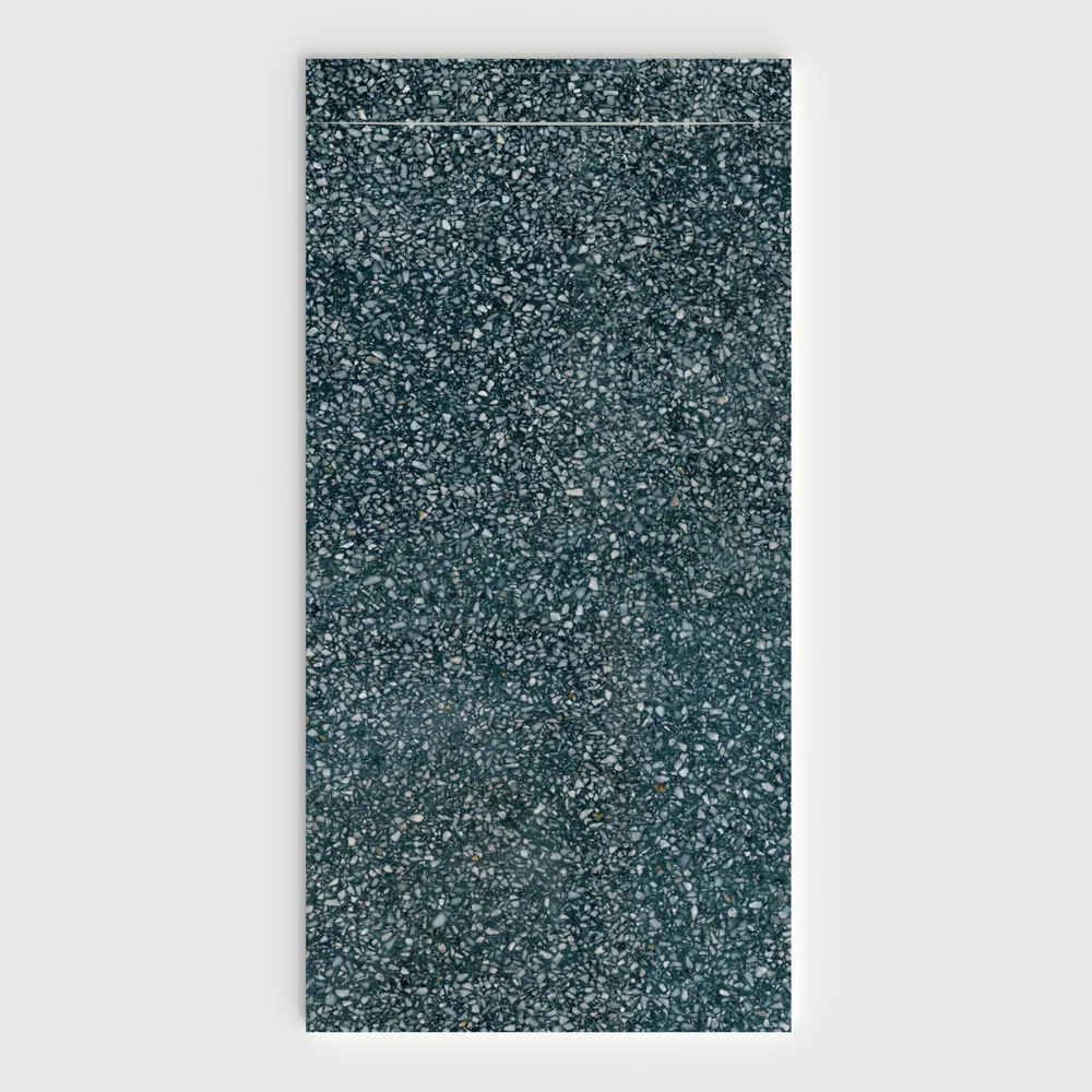 Plato de ducha 3D Plaster efecto terrazo FRAGMENTINO - vista frontal