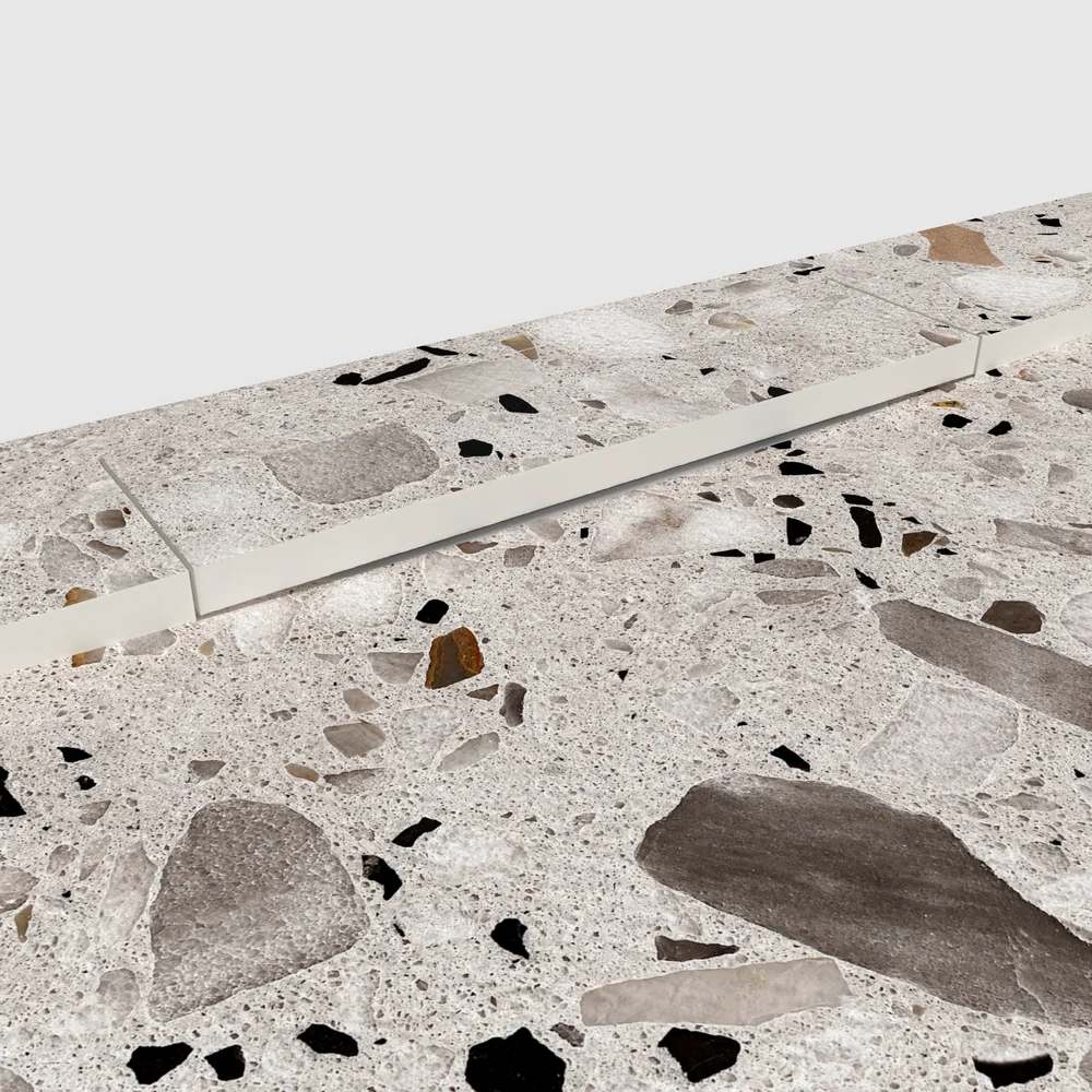 Plato de ducha 3D Plaster efecto terrazo GRANITURA - detalle de textura