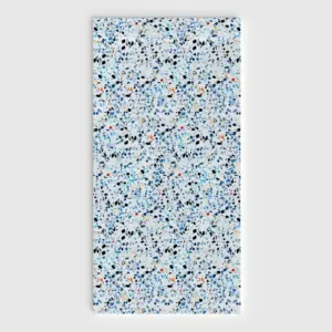 Plato de ducha 3D Plaster efecto terrazo SPICOLATO - vista frontal