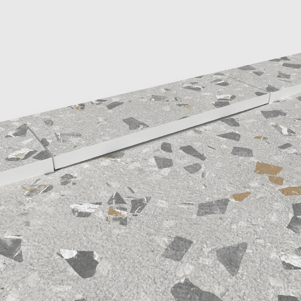 Plato de ducha 3D Plaster efecto terrazo TERICOTA - detalle de textura