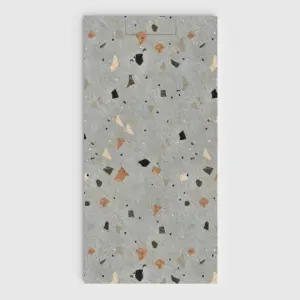Plato de ducha 3D Plaster efecto terrazo TERRALVIVA - vista frontal