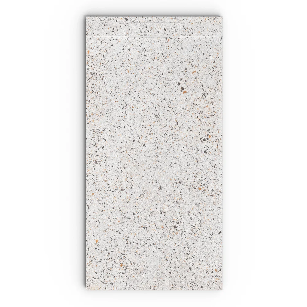 Plato de ducha 3D Plaster efecto terrazo VENETIAN - vista frontal
